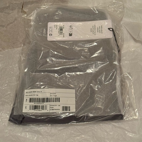 ALO Yoga 7/8 High-Waist Airlift Legging Steel Gray S New - Picture 3 of 5